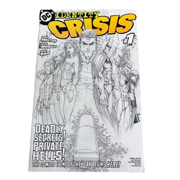 Identity Crisis #1 (2004) Diamond Retailer Summit Promotional Incentive Comic - Picture 1 of 7